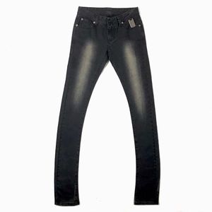 Thomas Wylde Skinny Jeans Black Distressed